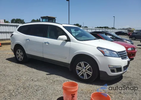 2015 Chevrolet Traverse Lt z USA, uszkodzony, nr VIN 1GNKVHKD0FJ321197